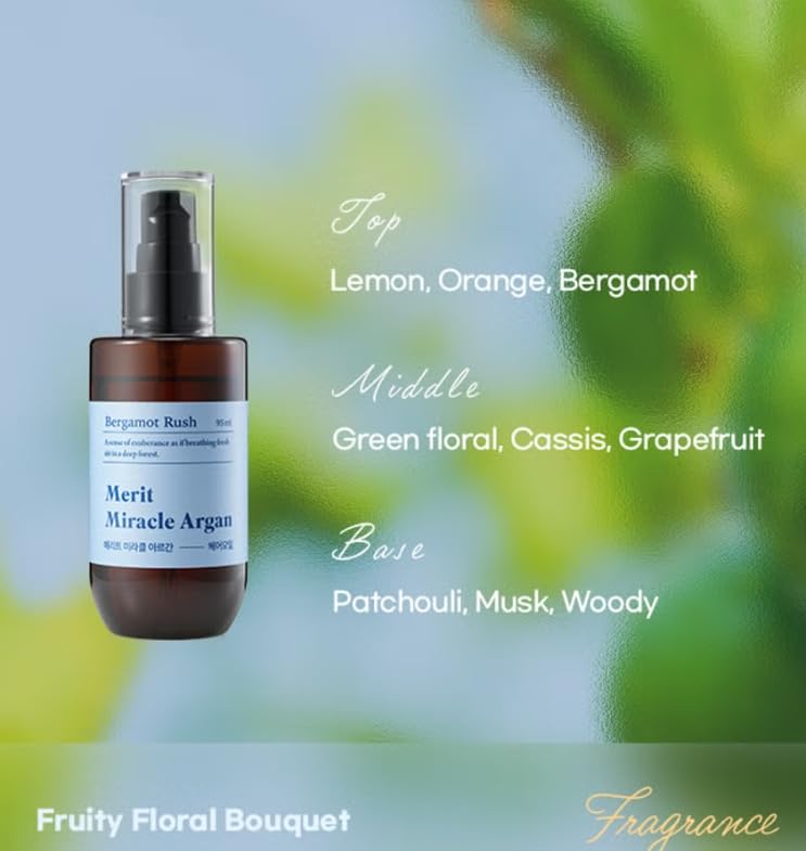 Korean Argan Oil Hair Treatment (95ml) - Deep Hydration, Anti-Frizz, Damage Repair, Healthy Hair Growth