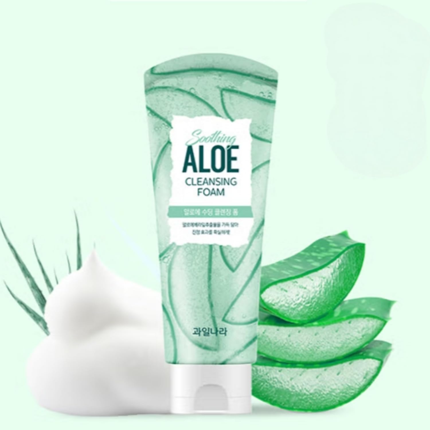 3packs Korean Cleansing Foam Trio Set - Egg, Soothing Aloe & Pure Mint