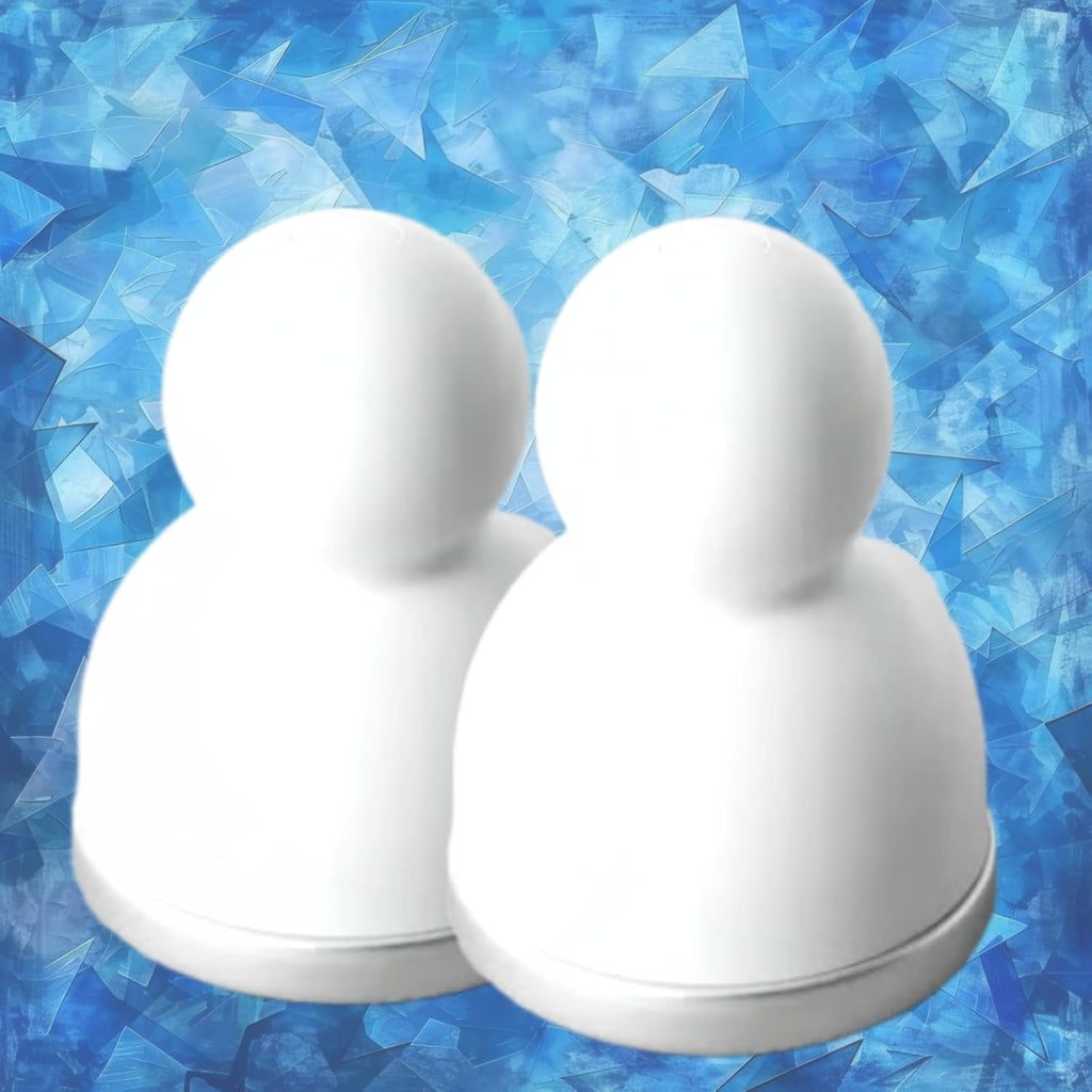 Soothing Facial & Body Cooling Massage Stick - 2 Sets Premium Ice Rollers for Puffiness Relief, Pore Care, Skin Soothing & Revitalization (Made in Korea)