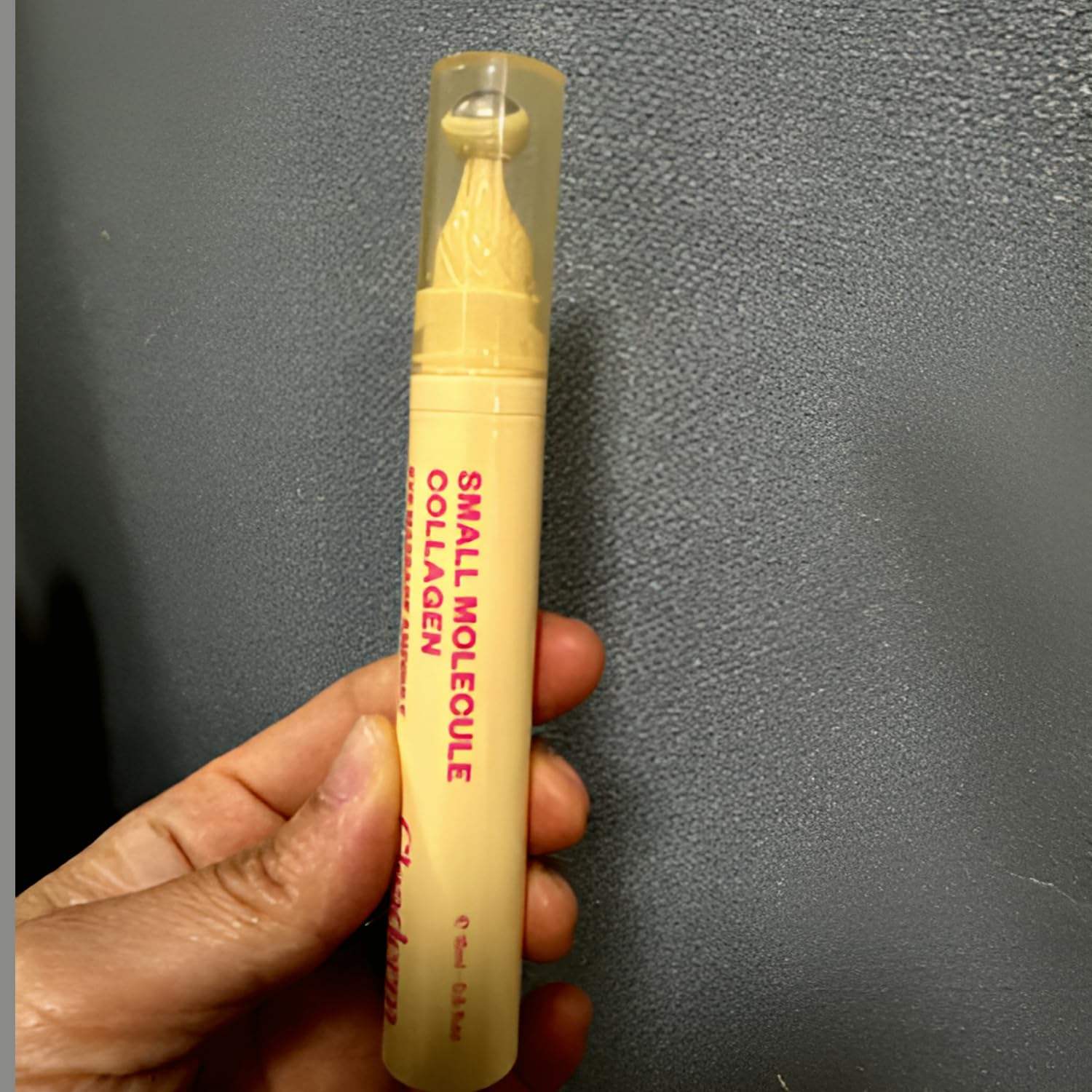 Cleaderm K-Beauty Low-Molecular Collagen Eye Serum with Roller - Hydrating Ampoule for Dark Circles, Puffiness & Wrinkles (2-Pack)